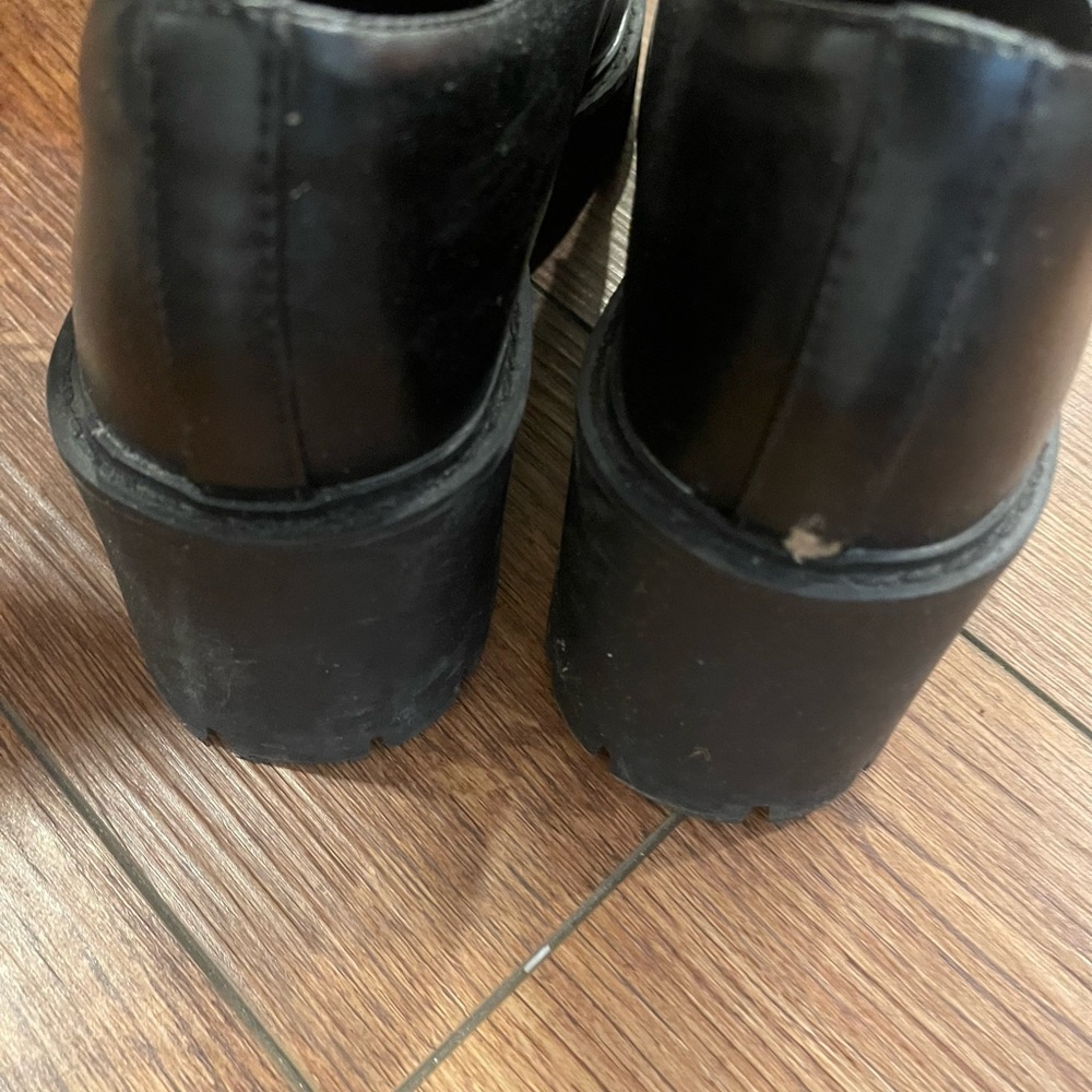Universal Thread Women’s Maisy Platform Black Loafers Grunge Chunky Size 8 - Picture 6 of 9